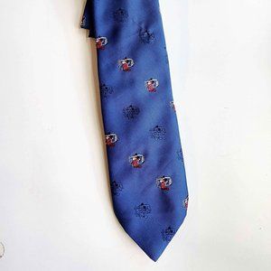 FREE - Vintage Disney Mickey Mouse Men's Neck Tie Balancine Blue 55"